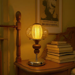Medieval Retro Style Rechargeable Table Lamp