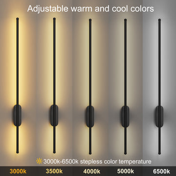 2PCS Minimalist Wall lights, Linear Sconces