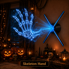 3D Halloween Hologram Fan Projector