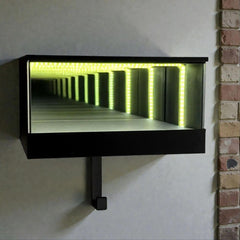 Infinity Garage Light LED Mirror Key Holder