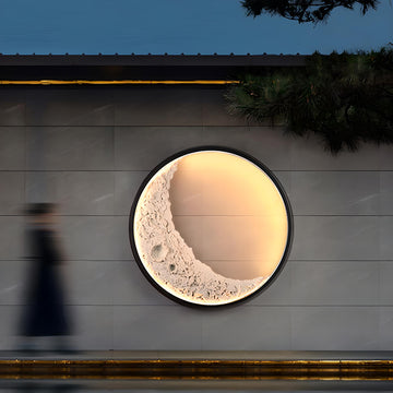 3d Moon wall lamp outdoor lighting