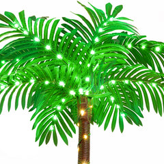 Lighted Palm Tree, 7ft Palm Trees for Outdoor Decor