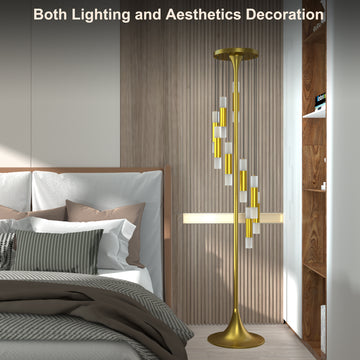 71 inch Tall Dimmable Standing LED Floor Lamp