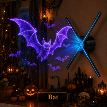3D Halloween Hologram Fan Projector
