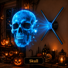 3D Halloween Hologram Fan Projector