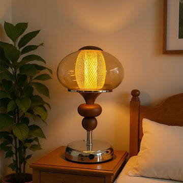 Medieval Retro Style Rechargeable Table Lamp