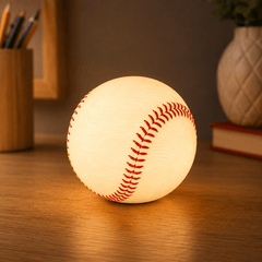 Baseball Night Light, Gift for Baseball Fans, Kids & Players