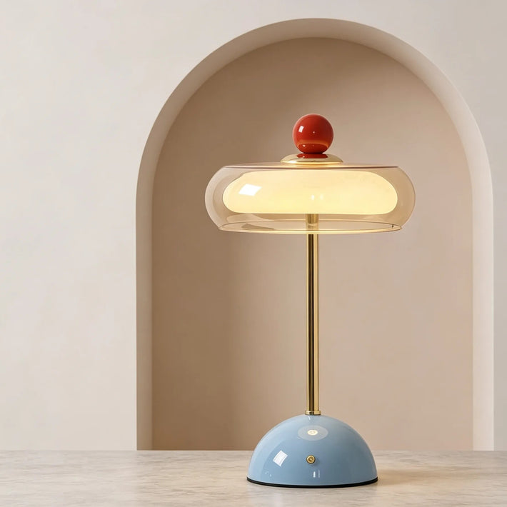 Cordless Mushroom Table Lamp