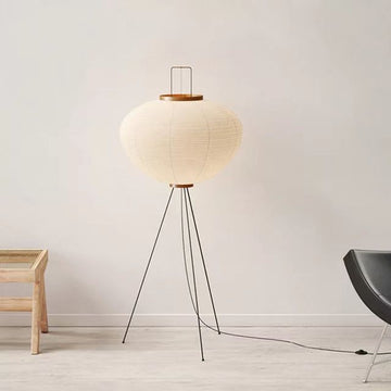Japanese Wabi-Sabi Rice Paper Table Lamp