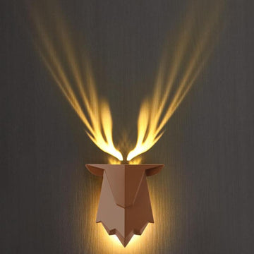 Elk Wall Lamp, Creative Projection Lamp