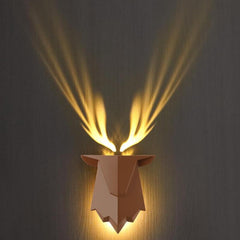Elk Wall Lamp, Creative Projection Lamp