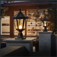 Waterproof Outdoor Solar Lamp Post Lights