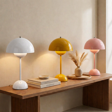 Modern Mushroom Table Lamp Rechargeable LED Light