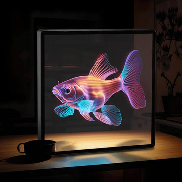3D Hologram Fan Projector, 224 LED Naked-Eye HD 3D Holographic Display