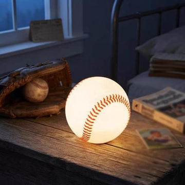 Baseball Night Light, Gift for Baseball Fans, Kids & Players