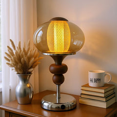 Medieval Retro Style Rechargeable Table Lamp
