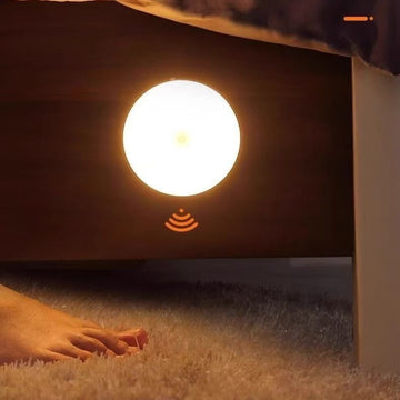 4/6pcs Magnetic Motion Sensor Night Lights, Dual Mode (Auto/Always-On) Under Cabinet Lighting