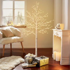 Twinkling Lighted Trees for Decoration Inside