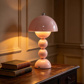 Viral Vintage Bubble Cordless Table Lamp,Rechargeable, 3 Color Modes