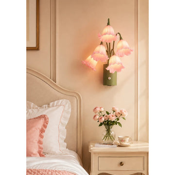 Smart Sensor Tulip Wall Light, Rechargeable, Megnetic Install