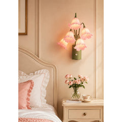 Smart Sensor Tulip Wall Light, Rechargeable, Megnetic Install