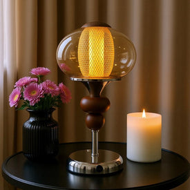Medieval Retro Style Rechargeable Table Lamp