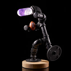 ep light industrial style iron robot table lamp