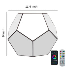 Infinity Dodecahedron Magic Table Lamp