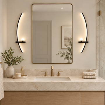 Set of 2 Cordless LED Wall Sconces, 4000mAh Rechargeable