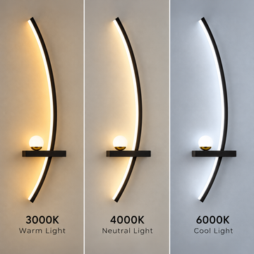 Set of 2 Cordless LED Wall Sconces, 4000mAh Rechargeable