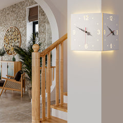 Voice Sensor Backlit Corner Clock