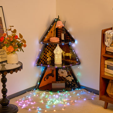 Christmas Tree-Shaped Corner Shleves