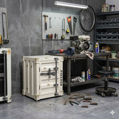 Container Storage Side Table - Small