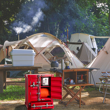 Industrial-style Container Storage, Side Table, End Table | EP ...