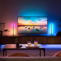 RGB CORNER TABLE LAMP FOR TV background