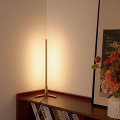 minimalist Golden Corner Table Lamp 