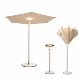 Automatic Solar Patio Umbrella with LED Lighting