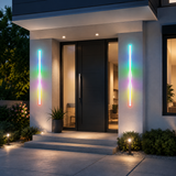 2 Pack Modern Outdoor Wall Lights (white, 60inch)