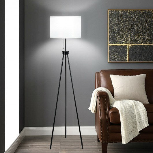 Modern Metal Tripod Floor Lamp