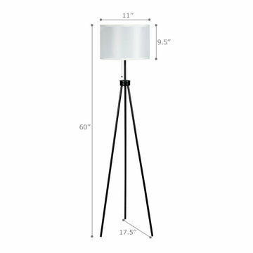 Modern Metal Tripod Floor Lamp