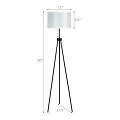 Modern Metal Tripod Floor Lamp