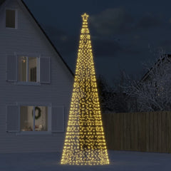 16.4Ft Outdoor Christmas Tree Light with Spikes 1554 LEDs