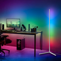 Corner Floor Lamp with RGB colors