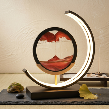 Moving Sand Sandscapes LED Table Lamp