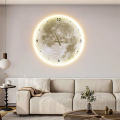 Moon Wall Clock for living room