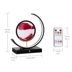 Moving Sand Sandscapes LED Table Lamp