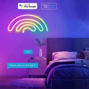 Smart Neon Sign Light, Flexible DIY Neon Strip Light