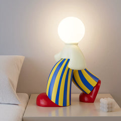 Marching Moon Table Lamp Pop Art Sculpture Table Decor