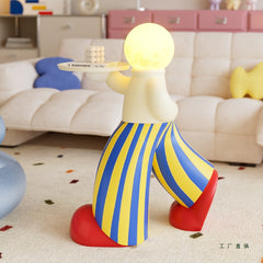 Doll-Themed Side Table | Rechargeable Floor Lamp