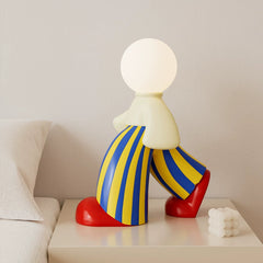 Marching Moon Table Lamp Pop Art Sculpture Table Decor